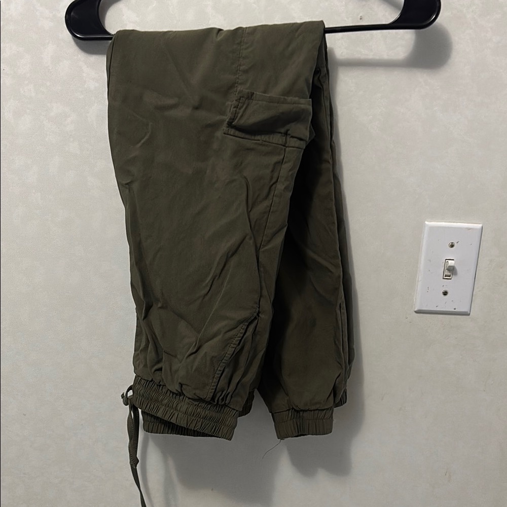 Olive Green Jogger Pants